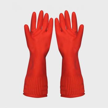 LONG CUFF HOUSEHOLD RUBBER GLOVES