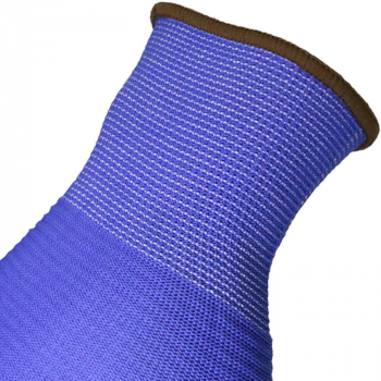 ZEBRA STRIPED NITRILE COATED GLOVES