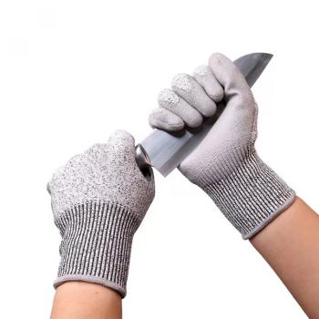 ANTI CUT PU COATED GLOVES