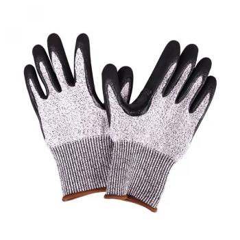ANTI CUT NBR COATED GLOVES